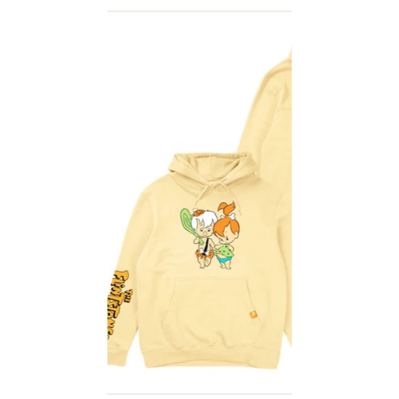 Flinstones Retro Kid Pebbles and Bamm Bamm hoodie - Picture 4 of 10